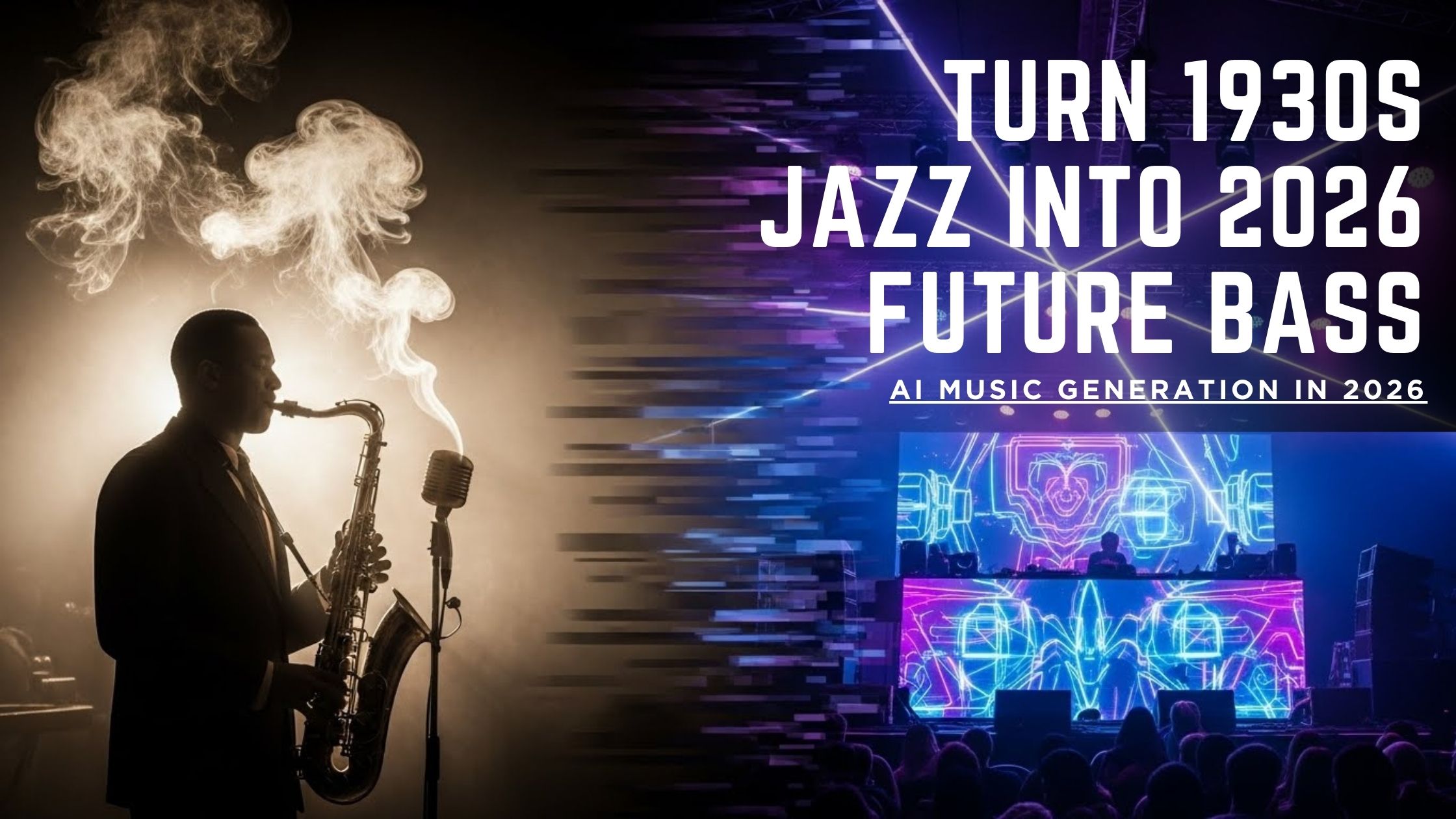 5 Prompt Recipes to Turn 1930s Jazz into 2026 Future Bass Legally